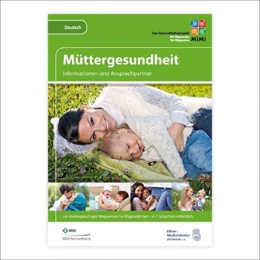 Wegweiser Müttergesundheit in deutscher Sprache