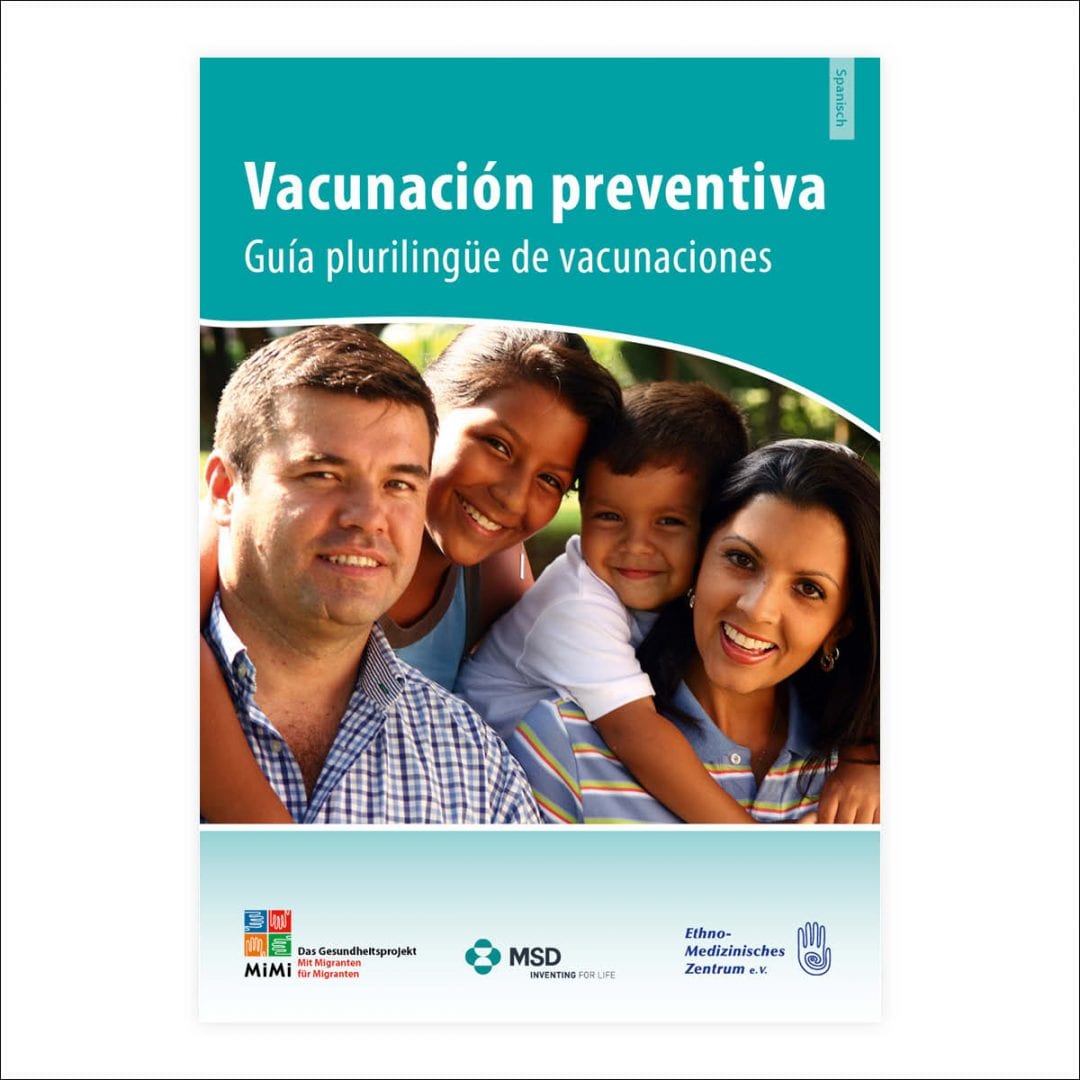 Wegweiser Schutzimpfungen in Spanisch