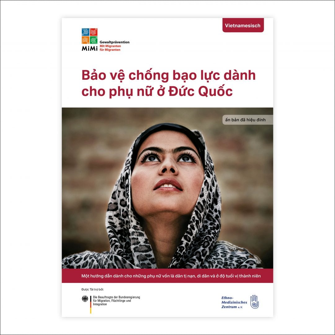 Ratgeber Gewaltprävention für Frauen in der Sprache Vietnamesisch