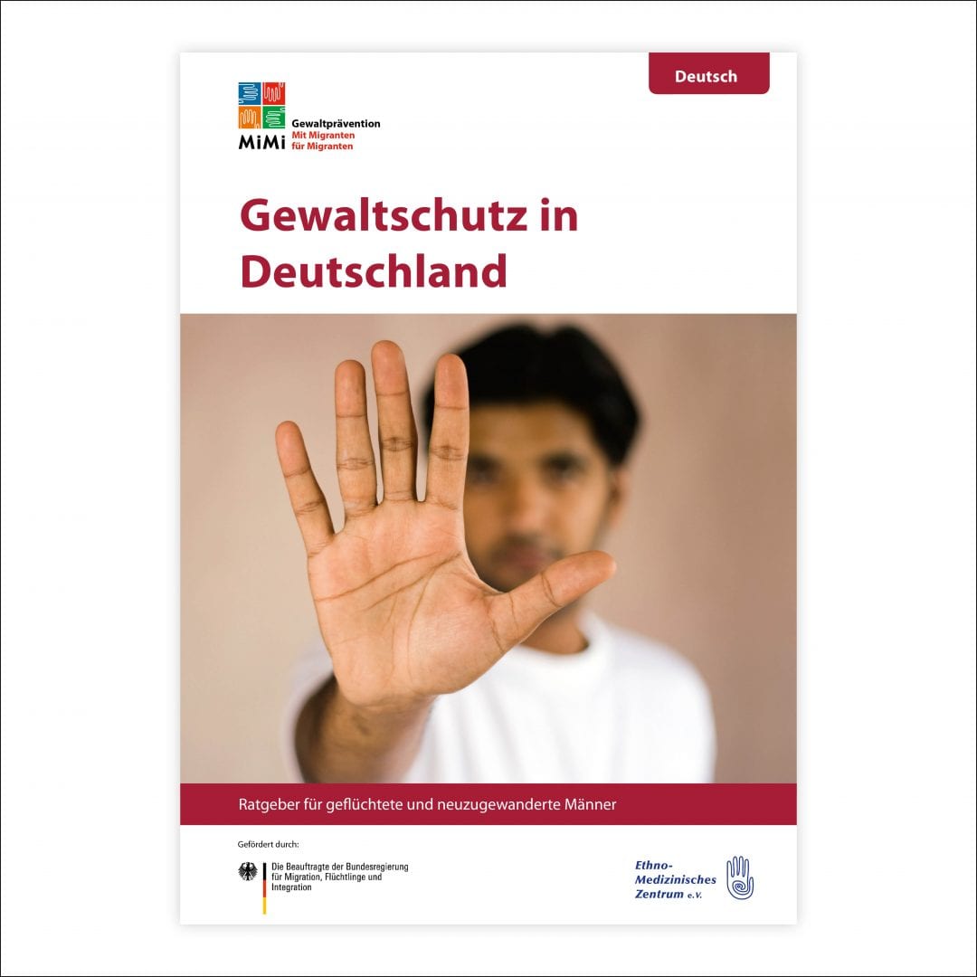 Ratgeber Männergewaltprävention in der Sprache Deutsch