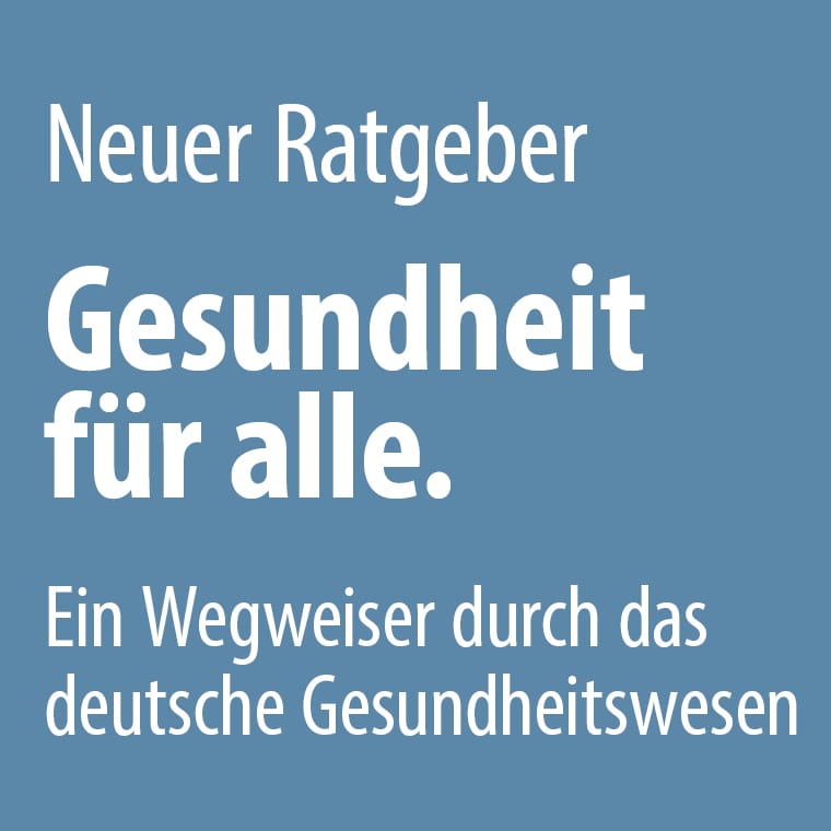 Ratgeber Gesundheit fuer alle
