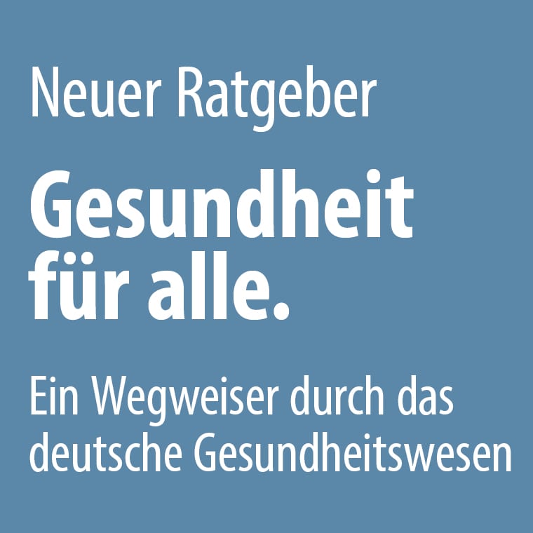 Ratgeber Gesundheit fuer alle