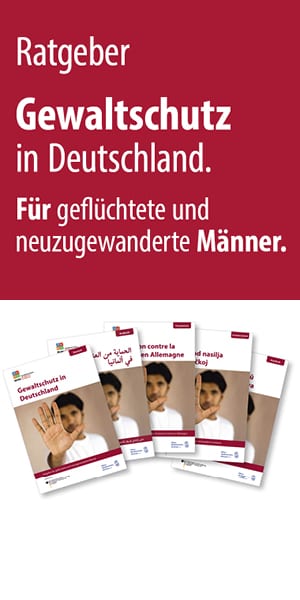 Ratgeber Männergewalt