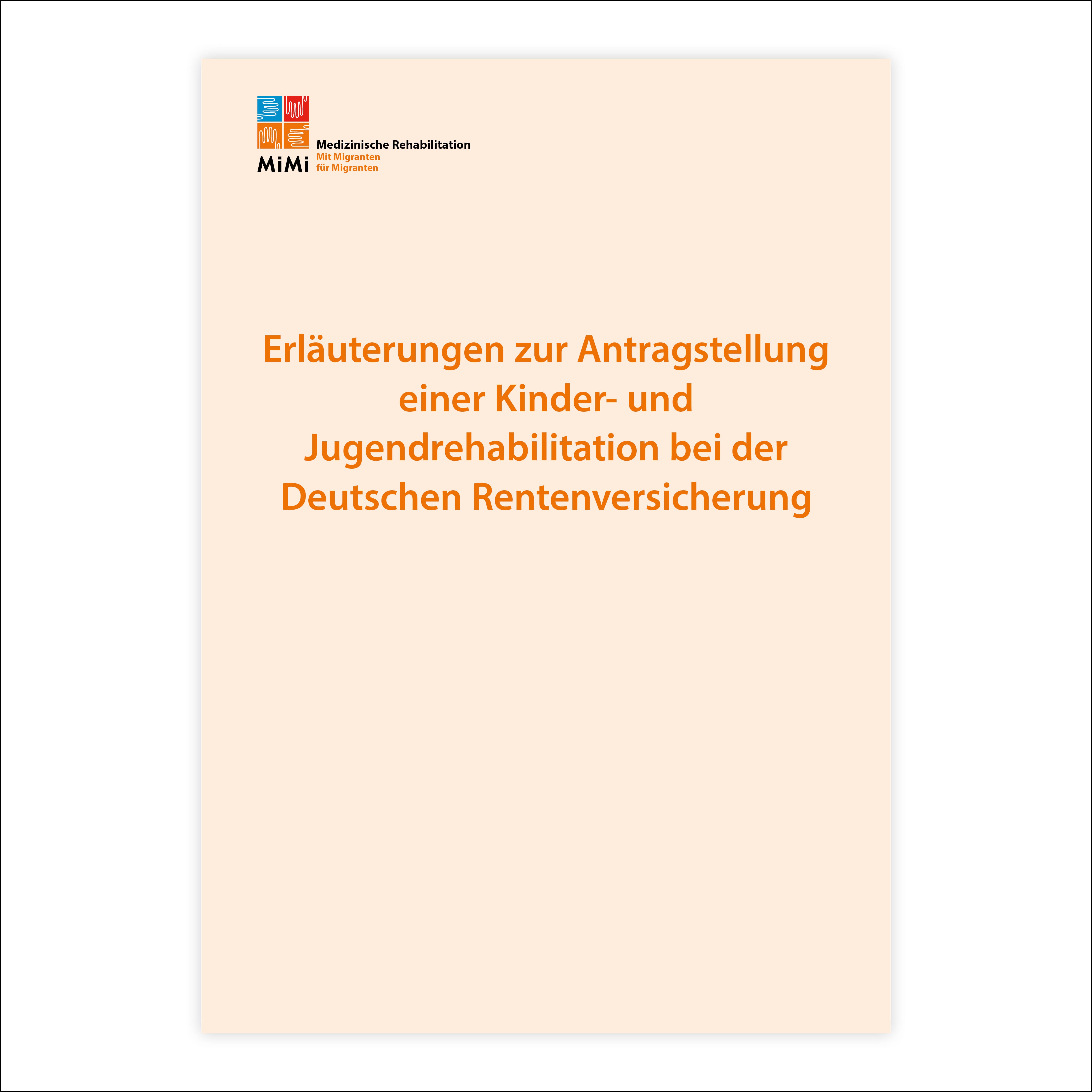 Ausfüllhilfe Rehabilitationsantrag Kinder und Jugendliche (G0200)